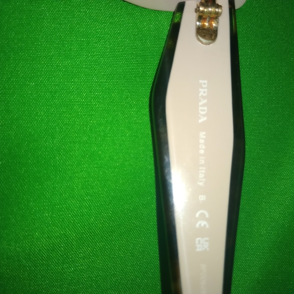 Prada Acetate Sunglasses SPR 15W Tortoise Caramel Powder - Picture 6 of 11